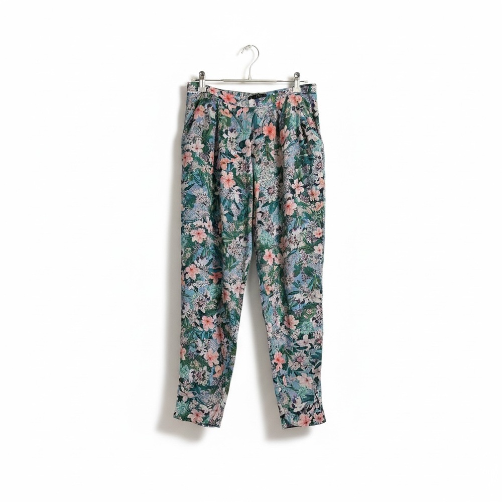 Zara Multicolor Floral Women’s Trousers